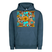 Pigment Midnight Navy western mom Urban Hoodie - RanaPortraitStore