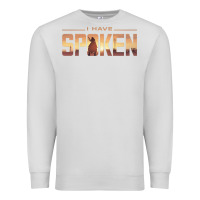 Dove Grey i have spoken Premium Sweatshirt - baoMotion