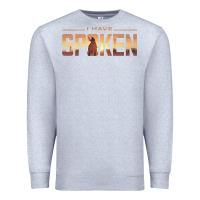 Heather Grey i have spoken Premium Sweatshirt - baoMotion