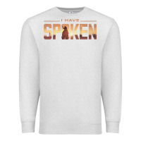 Oatmeal Heather i have spoken Premium Sweatshirt - baoMotion