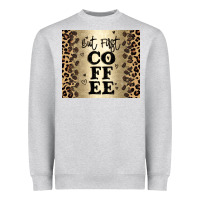 Heather Grey but first coffee Heavyweight Sweatshirt - JahusDesignShop