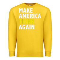 Lemon Make America Think Again Funny Elections President Politics Premium Sweatshirt - baoMotion