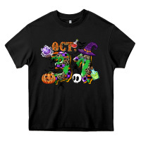 Black october 31 Heavy Core Tee - CowGirlArtShop