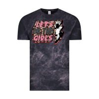 Cloud Black let's do this girls soccer Vintage Tee - FaDigitalArtStudio