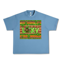 Pebble Blue st Patricks lucky gnome Urban Heavy Tee - Jasminsmagicworld