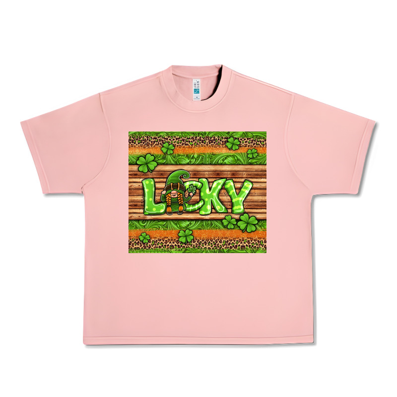 St Patricks Lucky Gnome Urban Heavy Tee by Jasminsmagicworld | Teevron