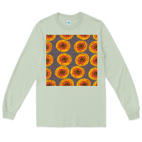Matcha african fabric seamless pattern Long Sleeve Tee - BundleAndBundleShop