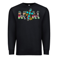 Black mom cross Premium Sweatshirt - JahusDesignShop