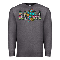 Charcoal Heather mom cross Premium Sweatshirt - JahusDesignShop
