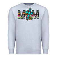 Heather Grey mom cross Premium Sweatshirt - JahusDesignShop