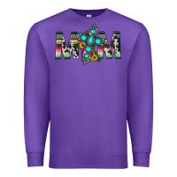 Purple mom cross Premium Sweatshirt - JahusDesignShop