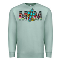 Seafoam mom cross Premium Sweatshirt - JahusDesignShop