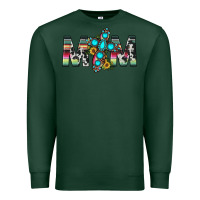 Sports Green mom cross Premium Sweatshirt - JahusDesignShop