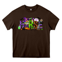 Chocolate Brown nurse coffee cup halloween Heavy Core Tee - CowGirlArtShop