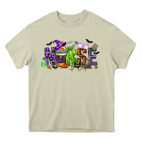 Mossy nurse coffee cup halloween Heavy Core Tee - CowGirlArtShop
