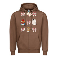 Chestnut teacher Zipper Hoodie - JahusDesignShop