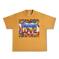 Peanut Butter Western Choose Love Tumbler Urban Heavy Tee - BundleAndBundleShop