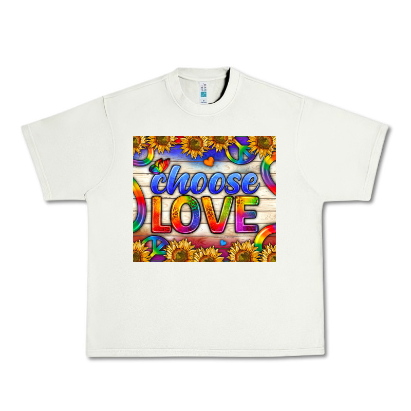 Western Choose Love Tumbler Urban Heavy Tee by BundleAndBundleShop | Teevron
