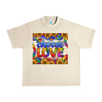 Sandshell Western Choose Love Tumbler Urban Heavy Tee - BundleAndBundleShop
