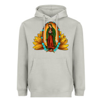 Moon Dust sunflower our lady of guadalupe Heavyweight Hoodie - JahusDesignShop