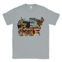 Heather Grey One nation under god 4th of july Classic Tee - HowdyJamesFarm