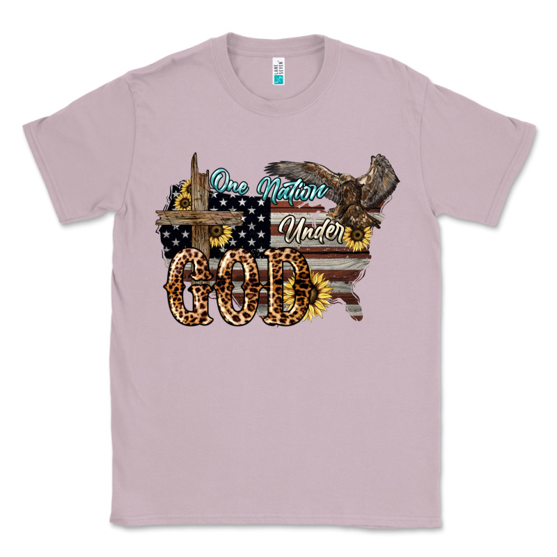 One Nation Under God 4th Of July Classic Tee by HowdyJamesFarm | Teevron