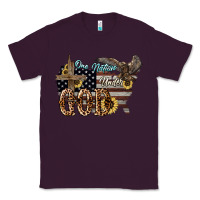 Plum One nation under god 4th of july Classic Tee - HowdyJamesFarm
