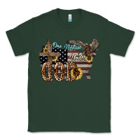 Sports Green One nation under god 4th of july Classic Tee - HowdyJamesFarm
