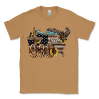 Toasted Coconut One nation under god 4th of july Classic Tee - HowdyJamesFarm