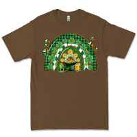 Cacao St. Patrick's rainbow Premium Tee - CowGirlArtShop