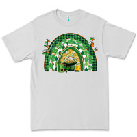 Dove Grey St. Patrick's rainbow Premium Tee - CowGirlArtShop
