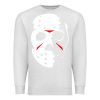 Oatmeal Heather jason hockey mask halloween Premium Sweatshirt - baoMotion