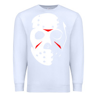 White jason hockey mask halloween Premium Sweatshirt - baoMotion