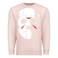 Pale Pink jason hockey mask halloween Premium Sweatshirt - baoMotion