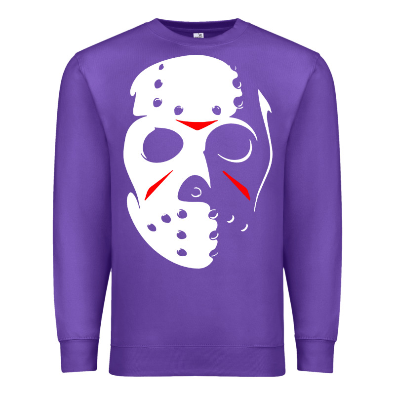 Jason Hockey Mask Halloween Premium Sweatshirt by baoMotion | Teevron