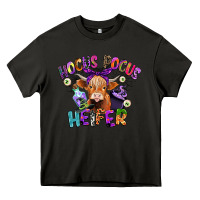 Asphalt hocus pocus heifer Heavy Core Tee - CowGirlArtShop