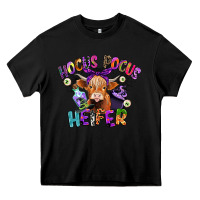 Black hocus pocus heifer Heavy Core Tee - CowGirlArtShop