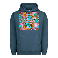 Pigment Midnight Navy western mini Urban Hoodie - RanaPortraitStore