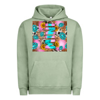 Pigment Oil Green western mini Urban Hoodie - RanaPortraitStore