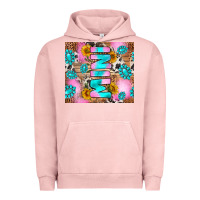 Pigment Salmon western mini Urban Hoodie - RanaPortraitStore