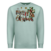 Seafoam merry christmas Premium Sweatshirt - JahusDesignShop