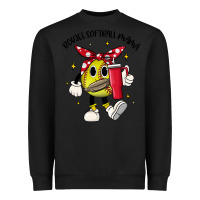 Black boujee softball mama Heavyweight Sweatshirt - JahusDesignShop