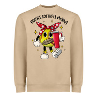 Boujee Softball Mama Heavyweight Sweatshirt | Teevron