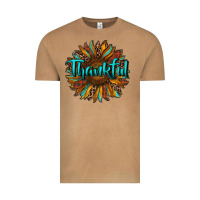 Vintage Camel thankful sunflower Vintage Tee - RanaPortraitStore