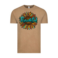 Vintage Coffee thankful sunflower Vintage Tee - RanaPortraitStore