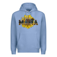 Colony Blue girls mama sunflower Premium Hoodie - RacoonDesign