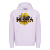 Lilac girls mama sunflower Premium Hoodie - RacoonDesign