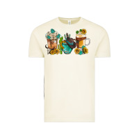 Vintage Arctic western coffee cups with sunflower and gemstone bbs Vintage Tee - BundleAndBundleShop