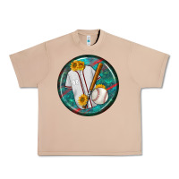 Burro baseball with sunflower round earrings Urban Heavy Tee - BundleAndBundleShop
