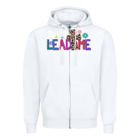 White spirit lead me Zipper Hoodie - JahusDesignShop